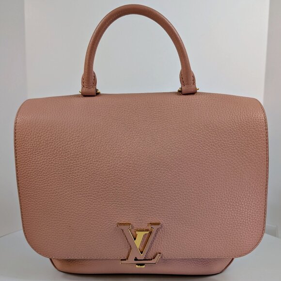 Louis Vuitton Pink Volta Bag in Taurillon Leather and Top Handle Bag - Picture 1 of 15